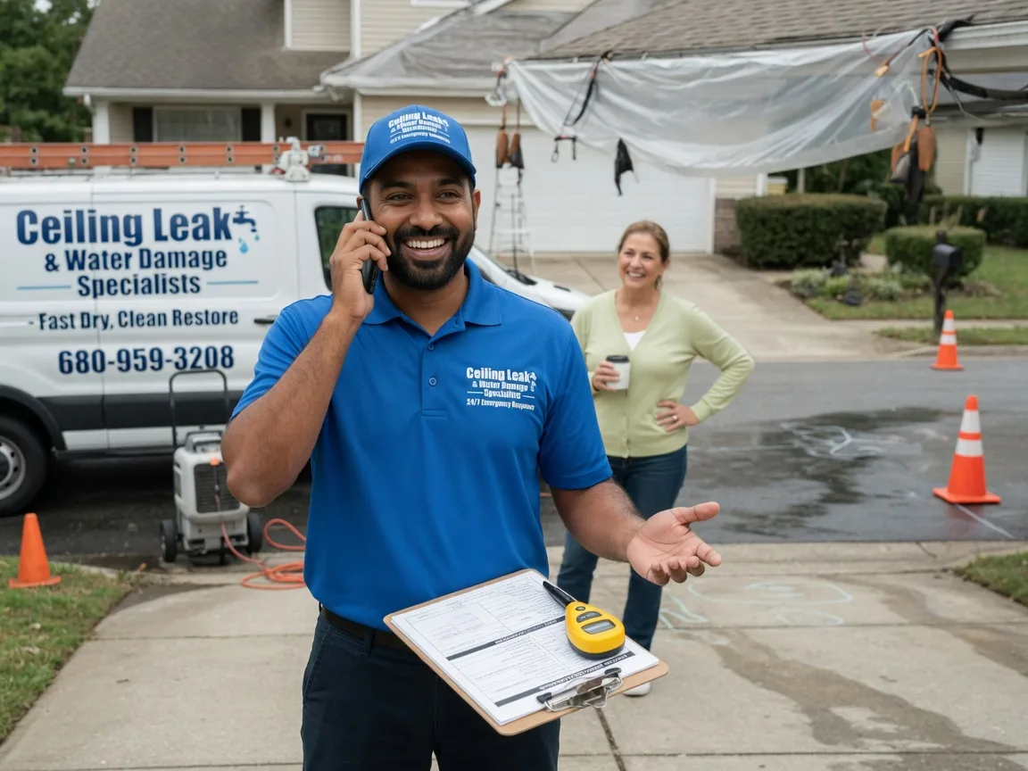 Ceiling Leak Cleanup Scottsdale, AZ FAQs
